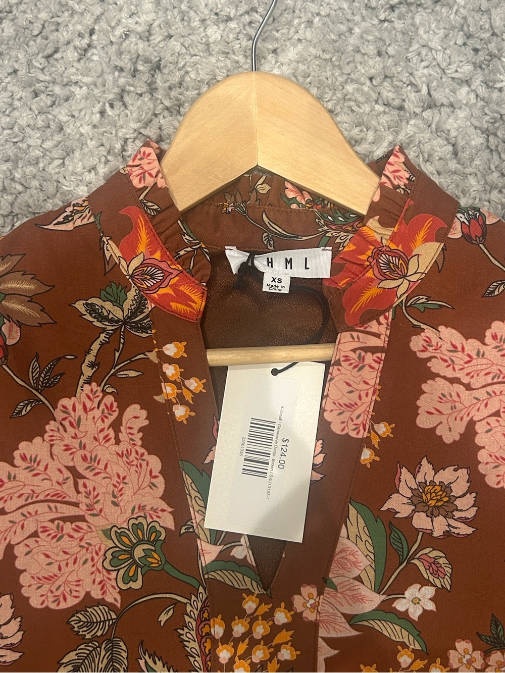 NWT THML Genevieve Floral short Dress size XS - Picture 3 of 3
